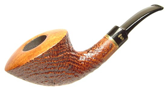 Stanwell Estate Pipe Nordic 217 Blasted Horn - SmokersHaven.com